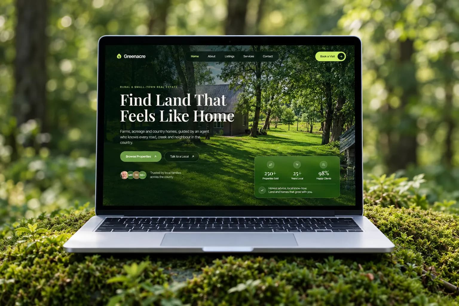 The Greenacre home page